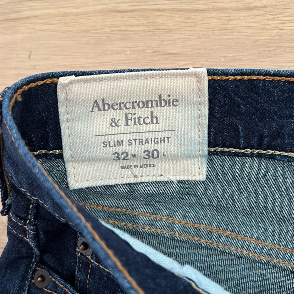 Abercrombie & Fitch Men’s Slim Straight Denim - Picture 3 of 4